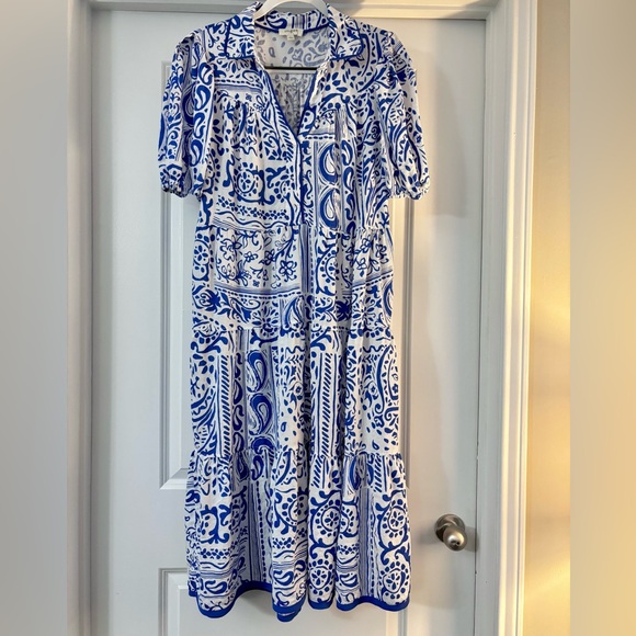 Umgee Paisley Print Midi Sundress - Picture 2 of 11